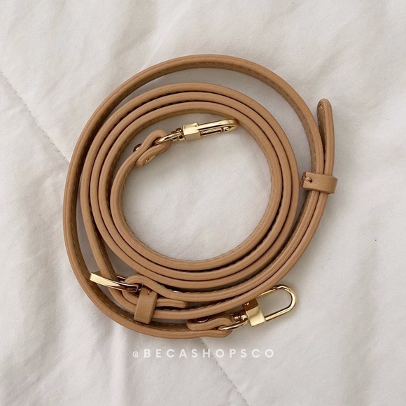 Natural Crossbody Vachetta Leather Strap Replacement for Louis Vuitton Croisette - Picture 8 of 8